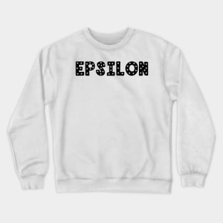 Epsilon Star Letters Crewneck Sweatshirt